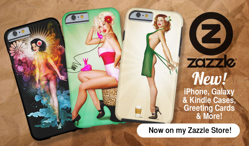 New Pin-Up iPhone 6 Cases & More!